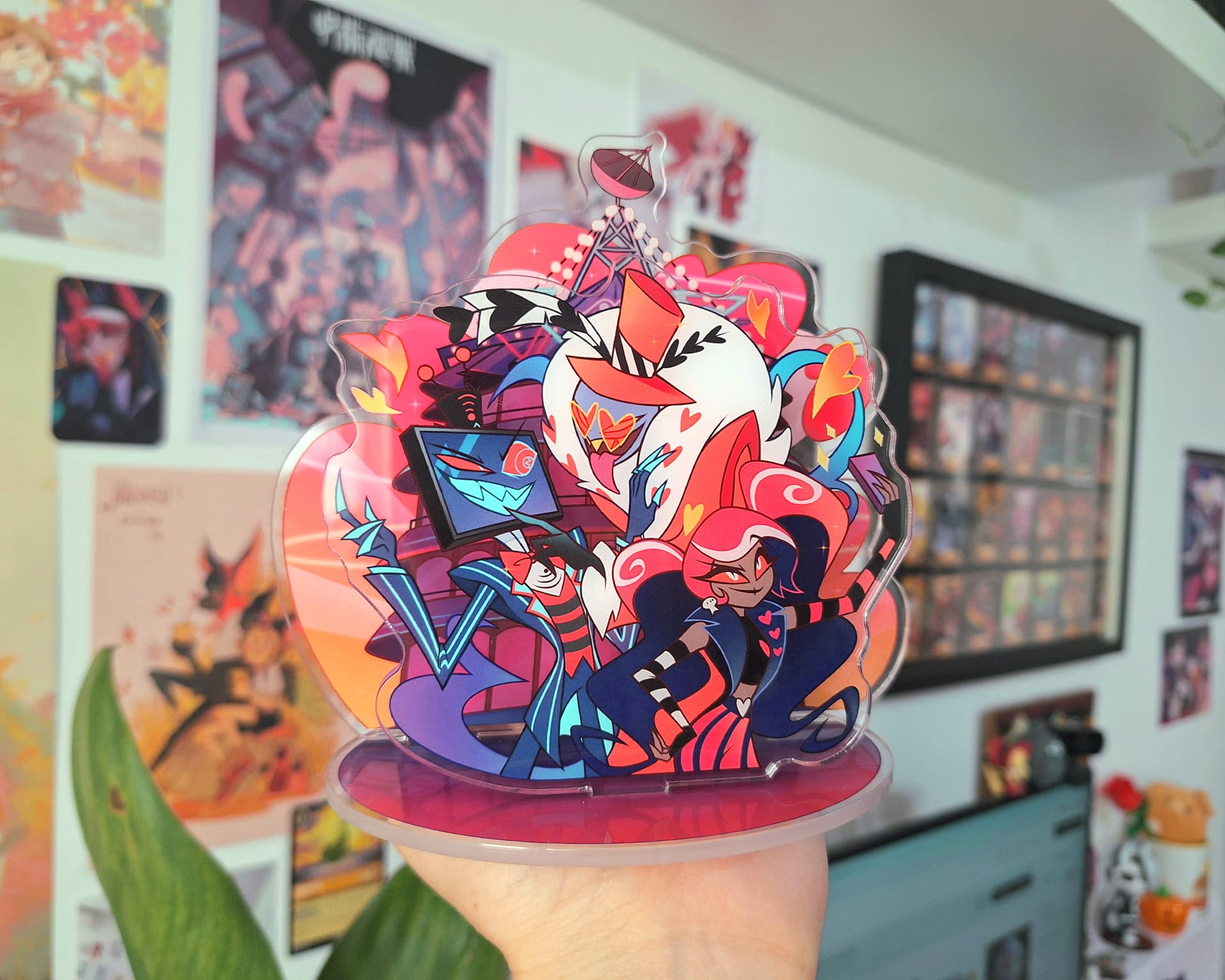 Vees Acrylic Standee Hazbin Hotel | Disaster Lady
